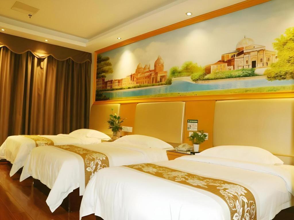 Greentree Inn Guangzhou Panyu Chimelong Happy World Business Hotel Экстерьер фото