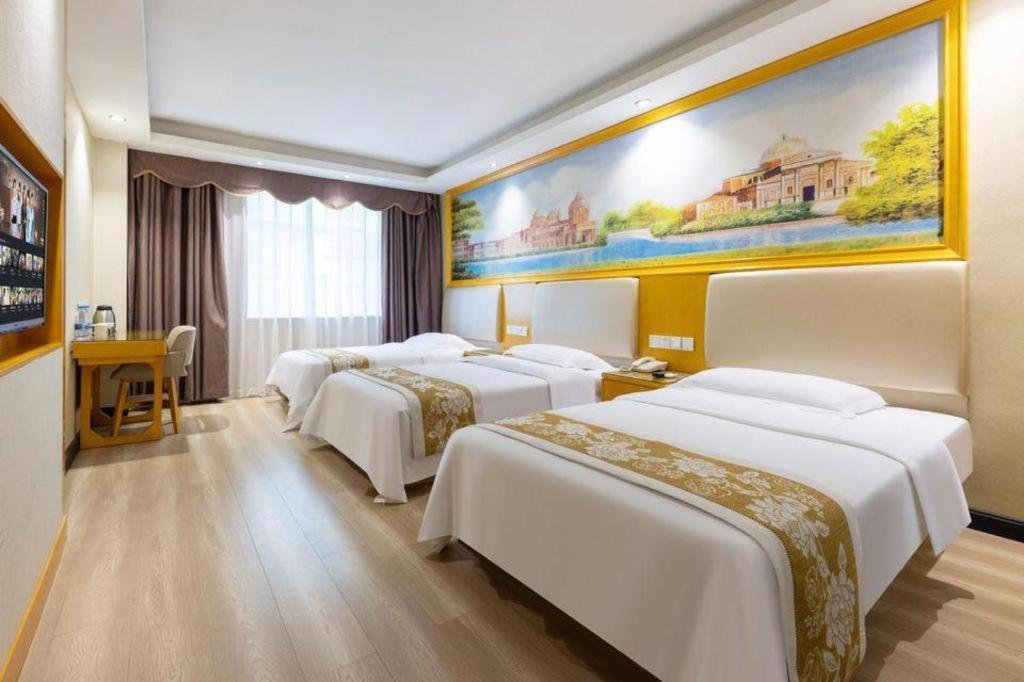 Greentree Inn Guangzhou Panyu Chimelong Happy World Business Hotel Экстерьер фото